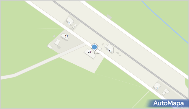 Drzewce Kolonia, Drzewce Kolonia, 24B, mapa Drzewce Kolonia