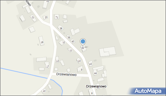 Drzewianowo, Drzewianowo, 41, mapa Drzewianowo