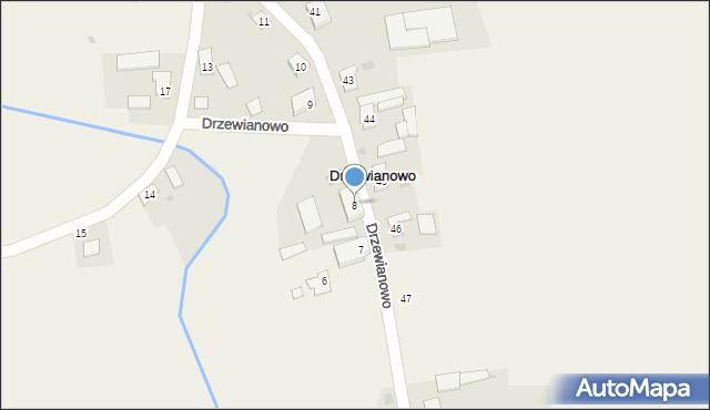 Drzewianowo, Drzewianowo, 8, mapa Drzewianowo