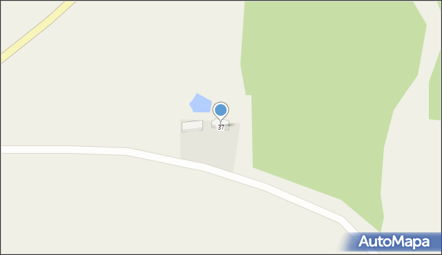 Drzewiany, Drzewiany, 37, mapa Drzewiany