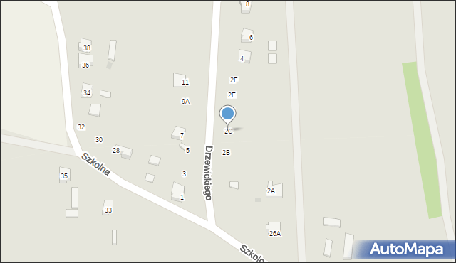 Drzewica, Drzewickiego Macieja, prymasa, 2C, mapa Drzewica
