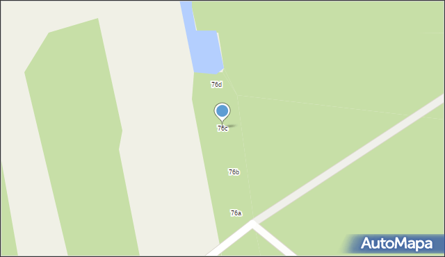 Drzewociny, Drzewociny, 76c, mapa Drzewociny