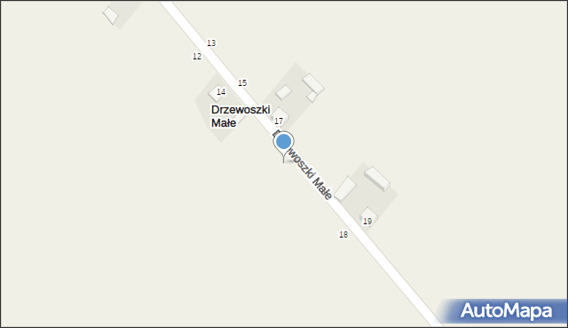 Drzewoszki Małe, Drzewoszki Małe, 16, mapa Drzewoszki Małe
