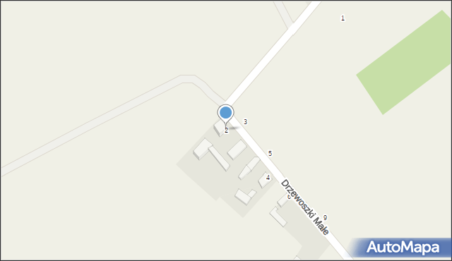 Drzewoszki Małe, Drzewoszki Małe, 2, mapa Drzewoszki Małe