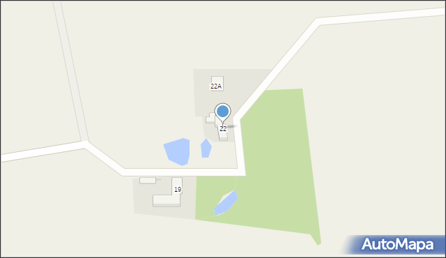 Drzonek, Drzonek, 22, mapa Drzonek