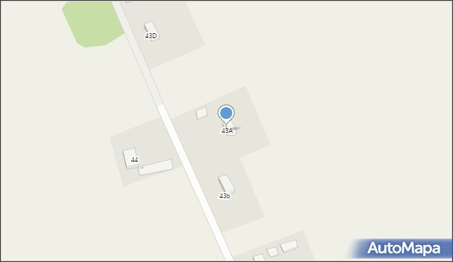 Drzonowo, Drzonowo, 43A, mapa Drzonowo