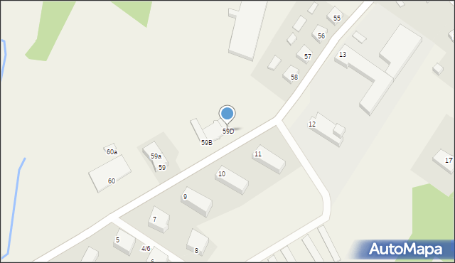Drzonowo, Drzonowo, 59D, mapa Drzonowo