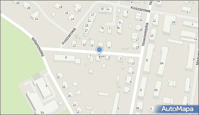 Giżycko, Drzymały, 5, mapa Giżycko