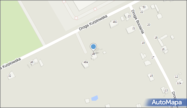Grudziądz, Droga Kurpiowska, 48, mapa Grudziądza