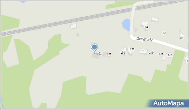 Imielin, Drzymały Michała, 163, mapa Imielin
