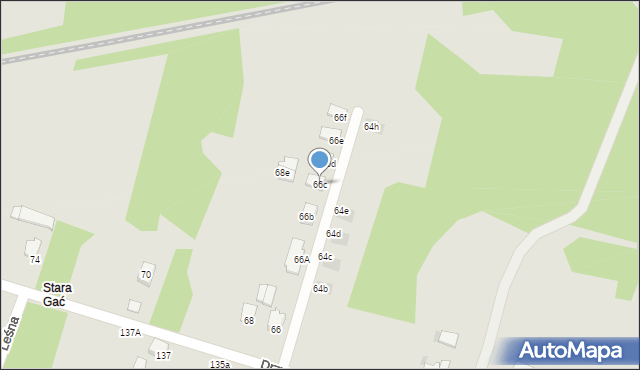 Imielin, Drzymały Michała, 66c, mapa Imielin