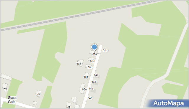 Imielin, Drzymały Michała, 66e, mapa Imielin