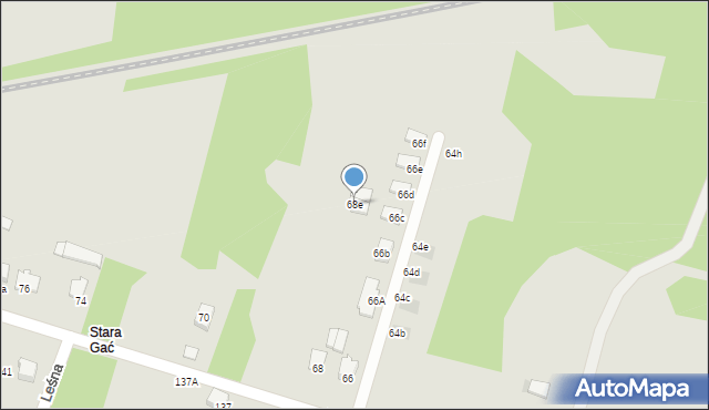 Imielin, Drzymały Michała, 68e, mapa Imielin