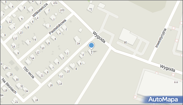 Jaworzno, Drabowe Bagno, 2, mapa Jaworzno