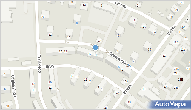 Jelcz-Laskowice, Drzewieckiego Stefana, 11, mapa Jelcz-Laskowice