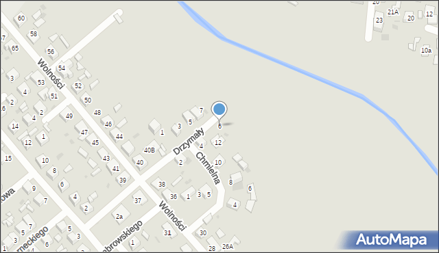 Kalety, Drzymały, 6, mapa Kalety