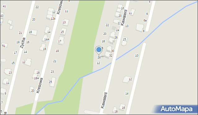 Kobyłka, Dragonów, 14, mapa Kobyłka