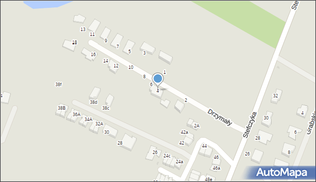 Kobylnica, Drzymały Michała, 4, mapa Kobylnica