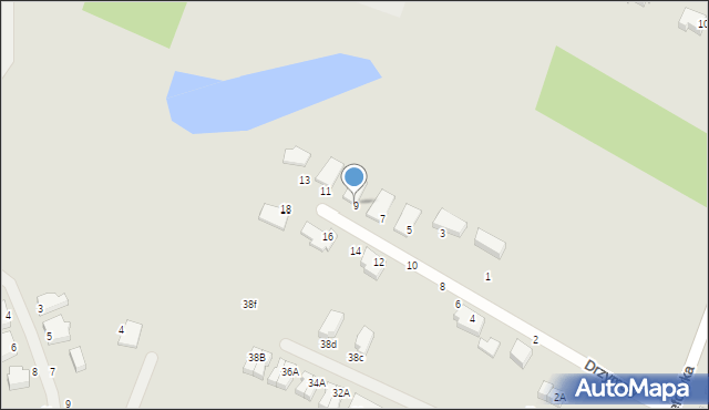 Kobylnica, Drzymały Michała, 9, mapa Kobylnica