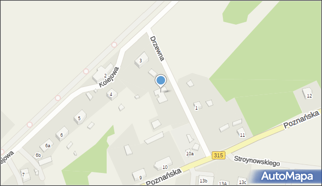 Konotop, Drzewna, 2, mapa Konotop