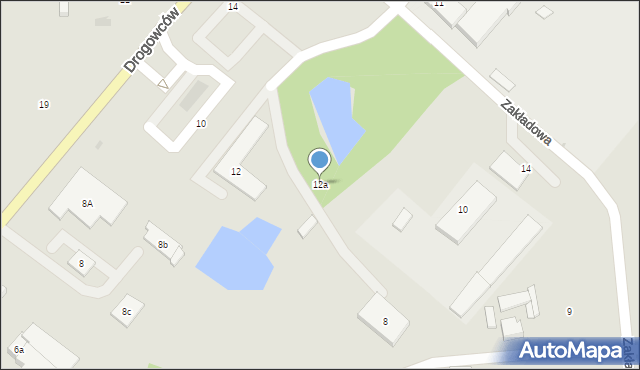 Kościerzyna, Drogowców, 12a, mapa Kościerzyna