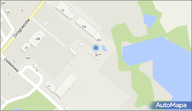 Kościerzyna, Drogowców, 18, mapa Kościerzyna