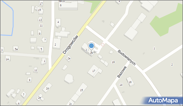 Kościerzyna, Drogowców, 2b, mapa Kościerzyna