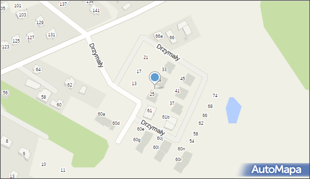 Lubajny, Drzymały Michała, 27, mapa Lubajny