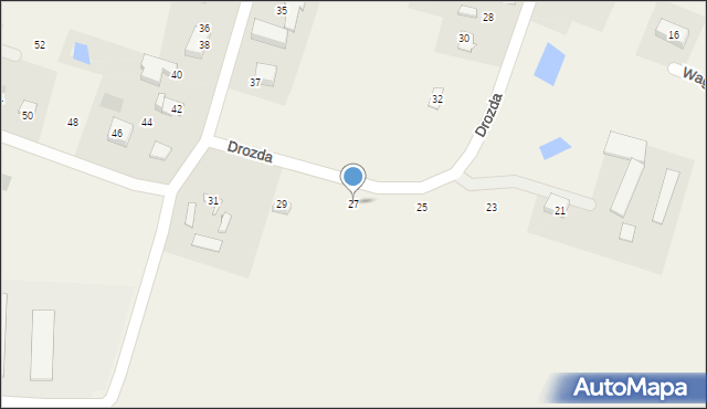 Maszewo, Drozda, 27, mapa Maszewo