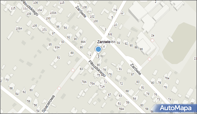 Międzyrzec Podlaski, Drohicka, 2, mapa Międzyrzec Podlaski
