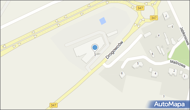 Mokronos Dolny, Drogowców, 2, mapa Mokronos Dolny