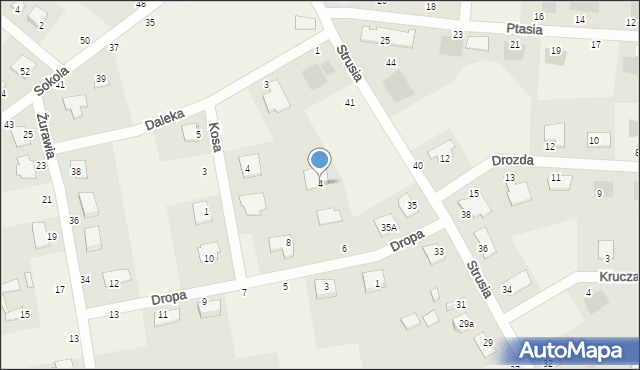 Murowaniec, Dropa, 4, mapa Murowaniec