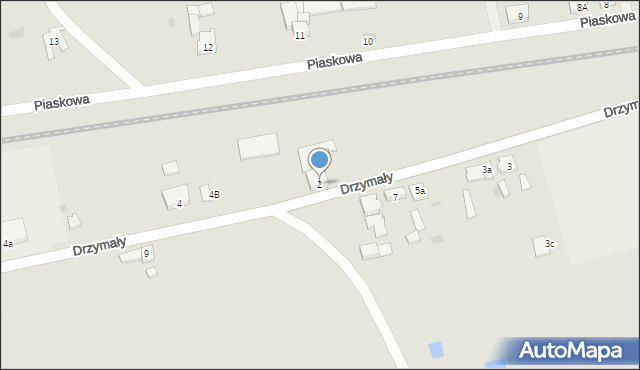 Nakło nad Notecią, Drzymały Michała, 2, mapa Nakło nad Notecią