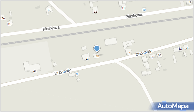 Nakło nad Notecią, Drzymały Michała, 4B, mapa Nakło nad Notecią