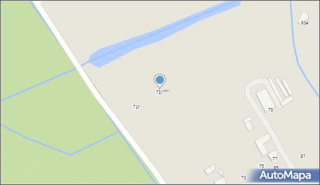 Niepołomice, Droga Królewska, 71l, mapa Niepołomice