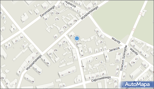 Nowa Sól, Drzymały, 10, mapa Nowa Sól