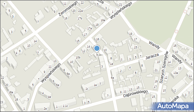 Nowa Sól, Drzymały, 7, mapa Nowa Sól