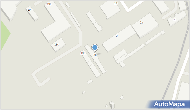 Poznań, Drewnowskiego Kazimierza, 2b, mapa Poznania