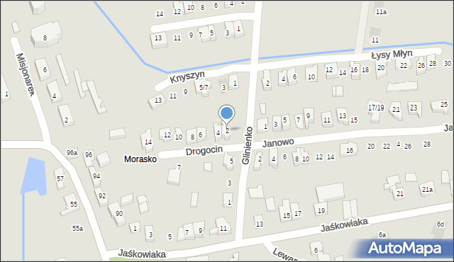 Poznań, Drogocin, 2, mapa Poznania