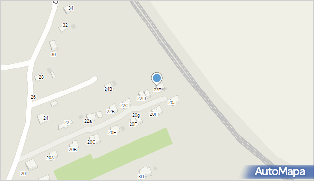 Przemyśl, Droga Hurecka, 22F, mapa Przemyśla