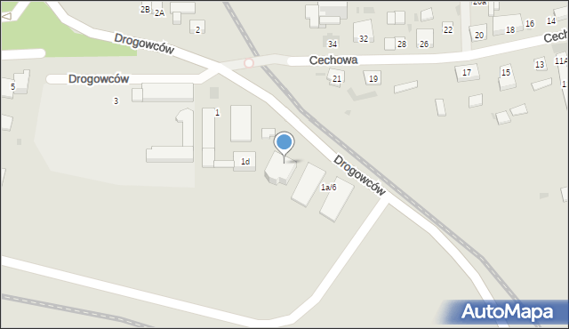 Reda, Drogowców, 1b/4, mapa Reda