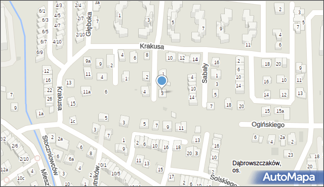 Rzeszów, Drzymały Michała, 3, mapa Rzeszów