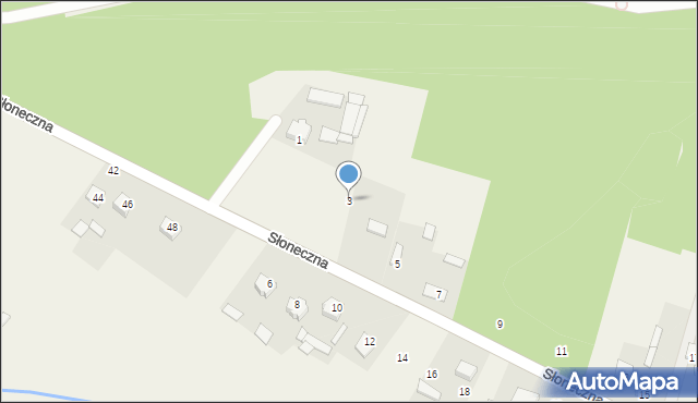 Sadowne, Drak, 3, mapa Sadowne