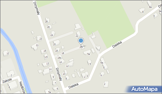 Stargard, Drzymały Michała, 16c, mapa Stargard