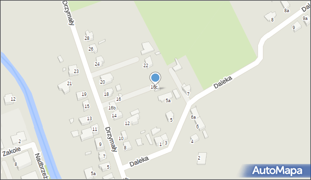 Stargard, Drzymały Michała, 16d, mapa Stargard