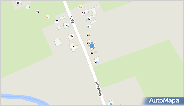 Stargard, Drzymały Michała, 44, mapa Stargard