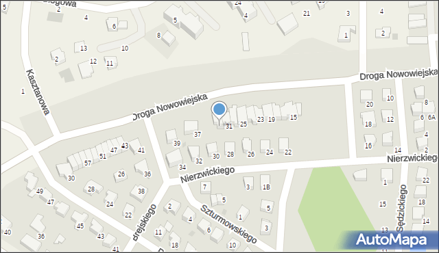 Starogard Gdański, Droga Nowowiejska, 35, mapa Starogard Gdański