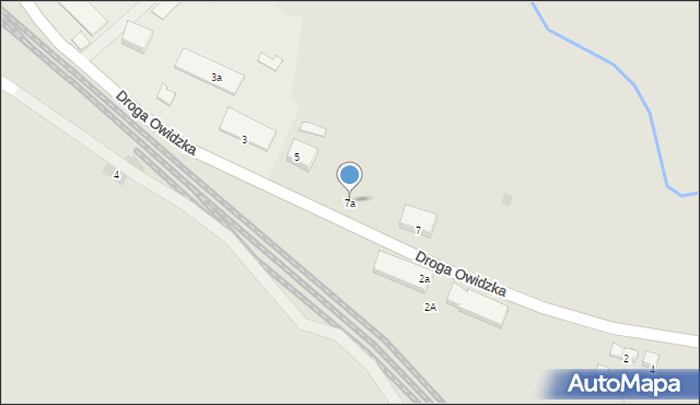 Starogard Gdański, Droga Owidzka, 7a, mapa Starogard Gdański