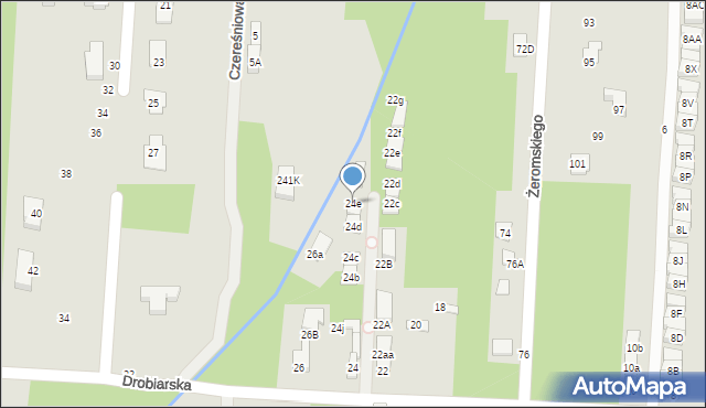 Sulejówek, Drobiarska, 24e, mapa Sulejówek