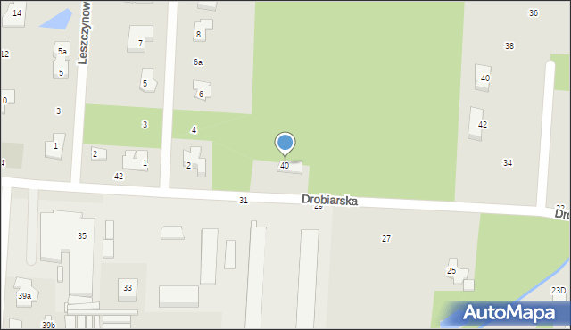Sulejówek, Drobiarska, 40, mapa Sulejówek